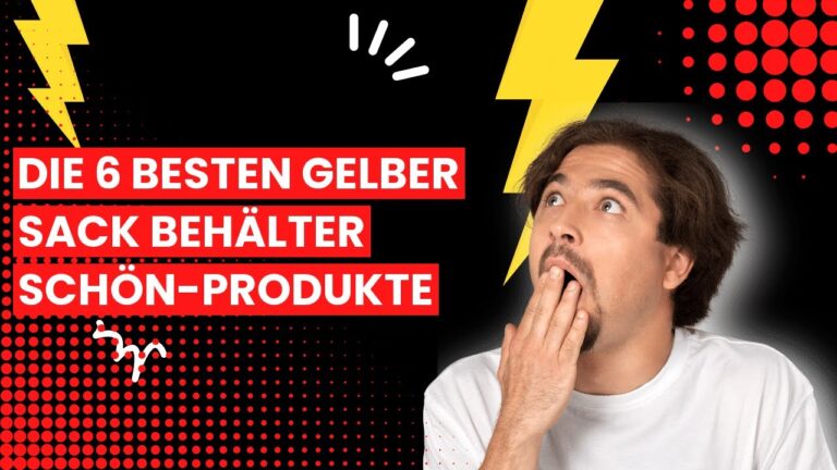 Effiziente Nutzung von Gelbe Sack Behältern: Tipps und Tricks