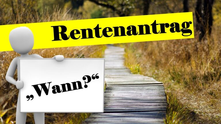 Wann den Rentenantrag stellen? Tipps für den optimalen Zeitpunkt
