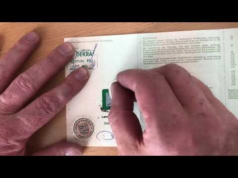 Zulassungsbescheinigung Teil 1: Sicherheitscode verstehen und nutzen