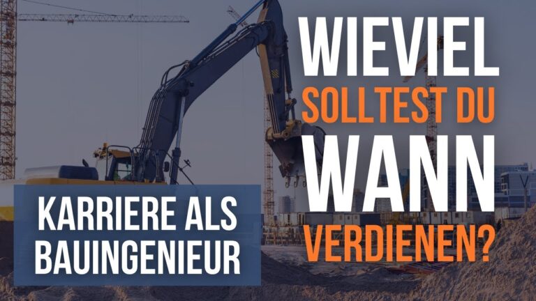 Bauingenieur Gehalt: Aktuelle Trends und Insights